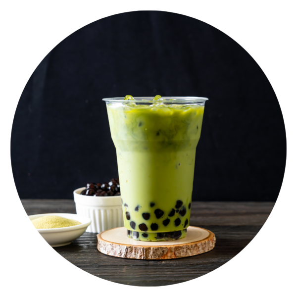 Matcha Green Bouncy Bubble Boba
